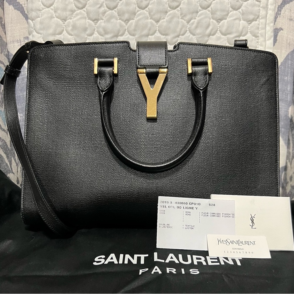 ❤️SOLD❤️Yves Saint Laurent (YSL) OTL Bo Ligne Y Satchel